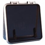 Gebo vluchtluik zonder flens, 500 x 500 R30