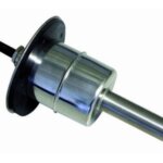 Tankzender RVS 12/24V 200mm voor vuil of grijs water