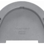 Volvo anode Transom plate SX aluminium