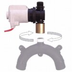 Jabsco solenoid klep 12/24 volt