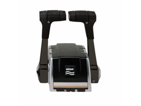 Vetus motorbediening topmontage zwart - 2 motoren