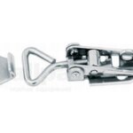 Bakkist sluiting RVS 316 rammelvrij 70x21mm