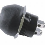 Schakelaar met rubberen knop