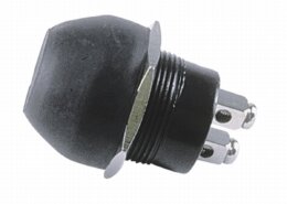 Schakelaar met rubberen knop