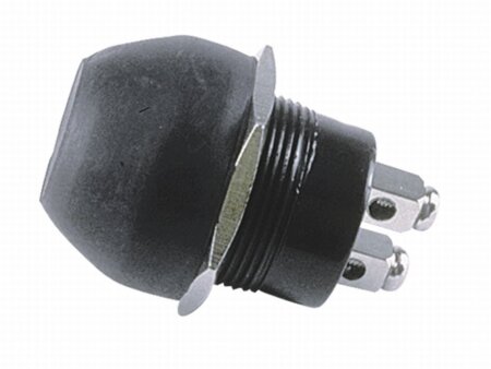 Schakelaar met rubberen knop