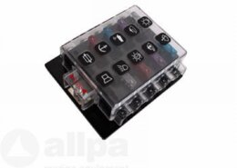 Zekeringhouder 10 aansluitingen