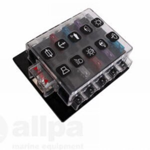 Zekeringhouder 10 aansluitingen