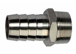 RVS slangtule buitendraad 3/8 X 15