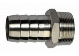 RVS slangtule buitendraad 1 1/4 X 38