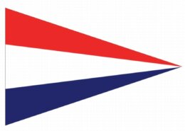 Puntvlag Nederland 20 x 30 cm