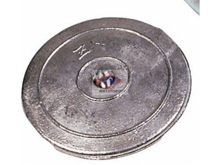 Aluminium roerblad anode 90 mm 0,2 kg