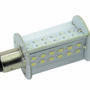 LED kogellamp Bay15D 3-kleuren