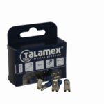 Draadklem dubbel 6,3 geel 5 stuks