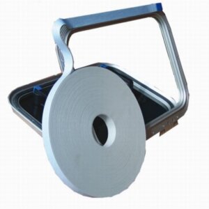 Raamtape grijs 12 mm. (rol 25 m.)