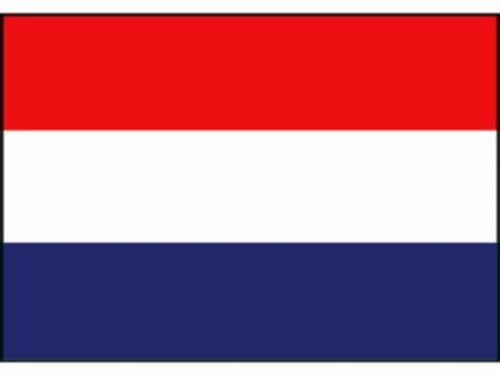 Vlag Nederland, 20 x 30 cm classic rood,wit donkerblauw