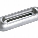 Opschroef anode aluminium 200X65X35