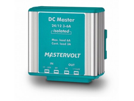 Omvormer Mastervolt DC Master gescheiden 24/12 6-10A