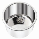 Ronde roestvaststalen wasbak 285 mm