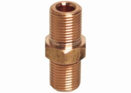 Messing nippel 3/8"