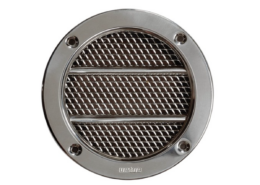 Ronde lucht aanzuigpoort met roestvast stalen rooster