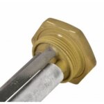 Quick boiler magnesium anode