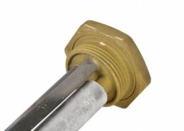 Quick boiler magnesium anode