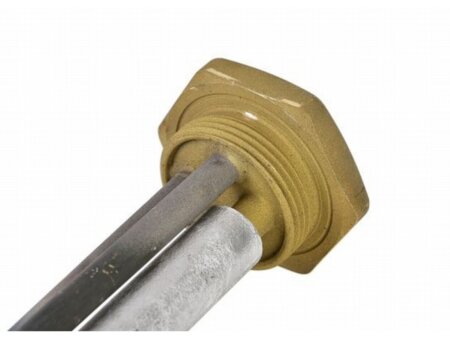 Quick boiler magnesium anode