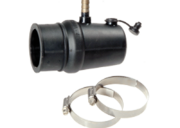 Rubber Flex.binnenlager 30 mm met Waterinlaat