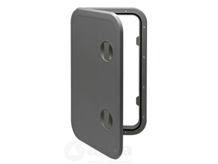 Waterdicht inspectieluik grijs 357 x 606