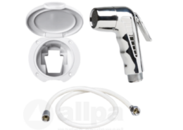 Handdouche met inbouwkast