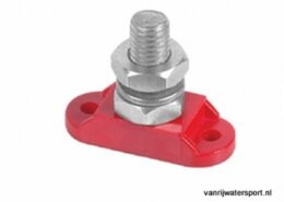 Vermogensklem rood 6 mm