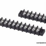 Geisoleerde aansluitstrip 10 aansluitingen