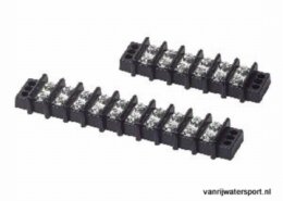 Geisoleerde aansluitstrip 10 aansluitingen