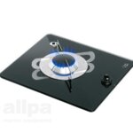 Gaskomfoor met thermische glasplaat 325x290x80mm