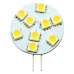 LED lamp G4-side 9 X SMD WarmWit 3 standen schakelbaar