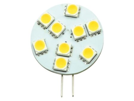 LED lamp G4-side 9 X SMD WarmWit 3 standen schakelbaar
