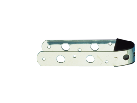 Roerbeslag RVS voor pen 10 mm L=132mm