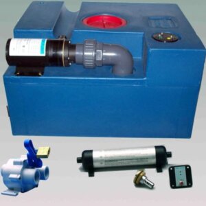 Vuilwaterset 78 liter rechthoekig