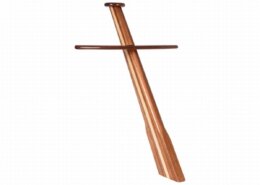 Mahoniehouten jachtmast 1250 mm