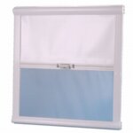 Hor/rolgordijn voor GEBO vluchtluik R30/R42/R55 620 x 620