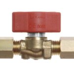 Enkele gas- kogelkraan