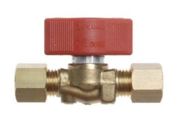 Enkele gas- kogelkraan