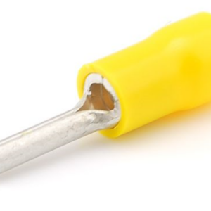 Draadklem pin geel 4 stuks