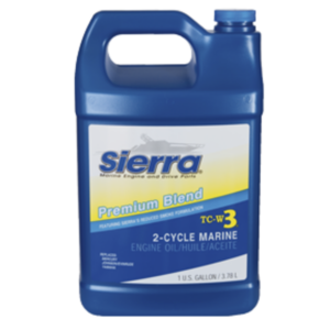 Sierra Premium TC3-W3 motorolie voor 2-tact, 3,78 liter