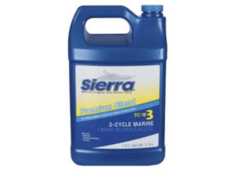 Sierra Premium TC3-W3 motorolie voor 2-tact, 3,78 liter