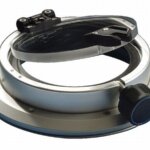 Gebo patrijspoort rond klapbaar, 198 mm