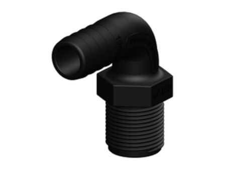 Bocht 90 graden composiet - 1 1/4'' x 38 mm