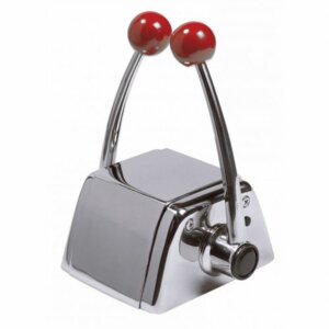 Vetus motorbediening topmontage RVS - 2 motoren