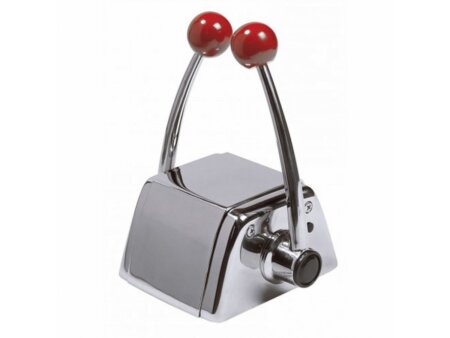 Vetus motorbediening topmontage RVS - 2 motoren