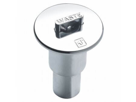 Messing verchroomde dekdop vuilwater